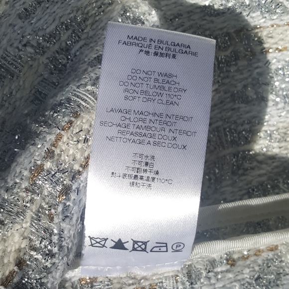 IRO Makilo Chevron Tweed Jacket - Picture 5 of 6